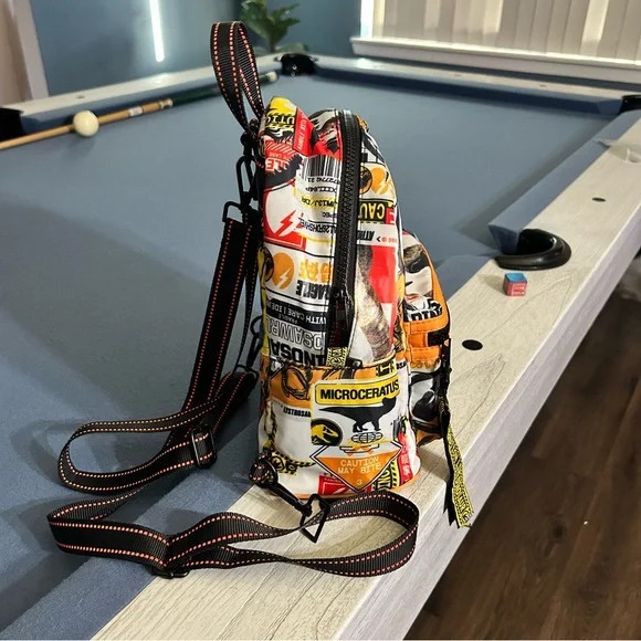 Jurassic World Dominion Universal Studios Parks JW3 Malta Mini Backpack NWOT - Picture 4 of 11